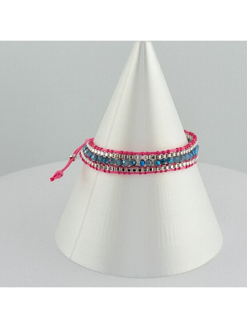 Bomb Party Single Stack Bracelet - on Silver Plating #141